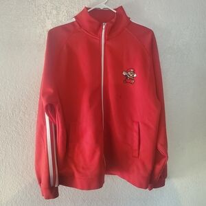 Nintendo Power Mario Jacket L Super Mario Bros Red 2003